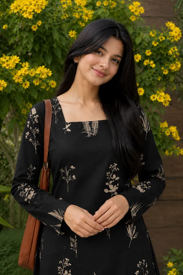 Black_Floral_Print_Tunic_for_Women