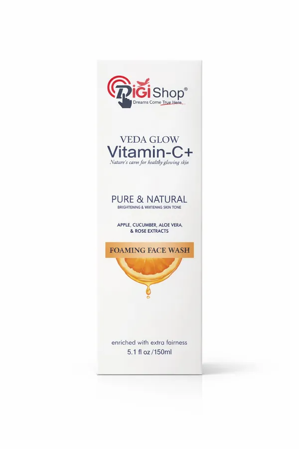 Veda_Glow_Vitamin_C+_Foaming_Face_Wash