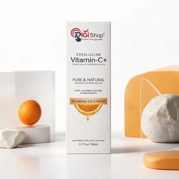 Veda_Glow_Vitamin_C_Foaming_Face_Wash