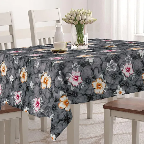 Dark_Grey_Floral_4-Seater_Tablecloth