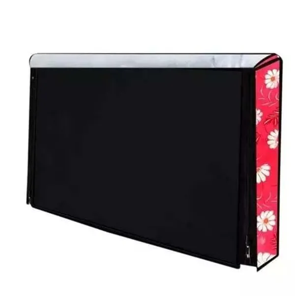 Pink_Floral_Fabric_TV_Cover
