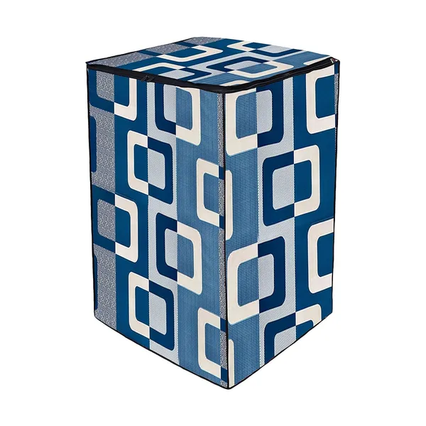Blue_Geometric_Box_Print_Top_Load_Washing_Machine_Cover