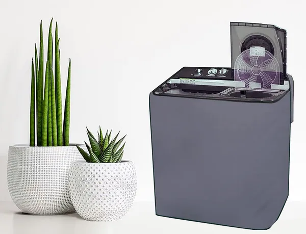 Grey_Plain_Semi-Automatic_Washing_Machine_Cover