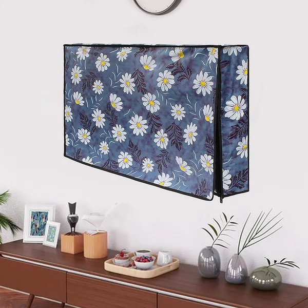 Blue_Polyester_Blue_Floral_Print_Tv_Cover_Pack_of_2