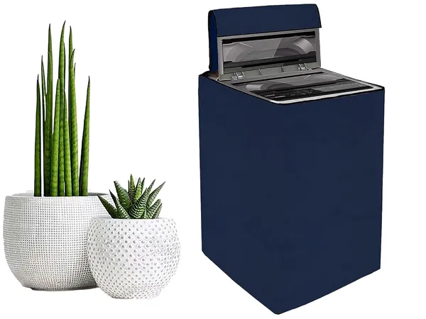 Navy_Blue_Plain_Top_Load_Washing_Machine_Cover