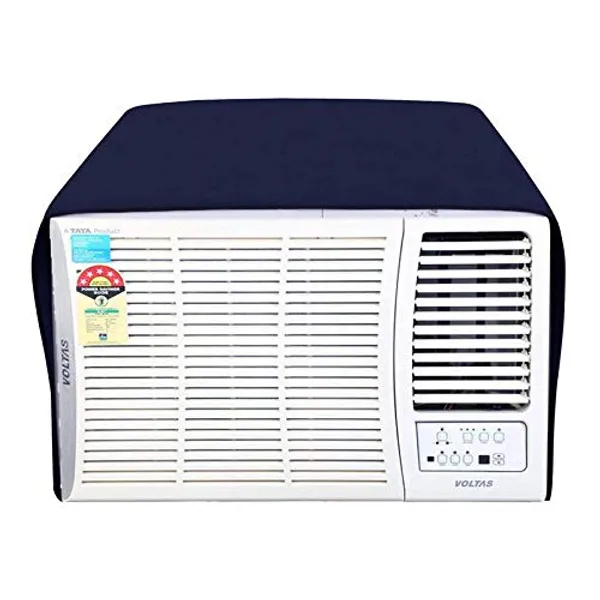 Blue_Plain_Window_AC_Protective_Cover