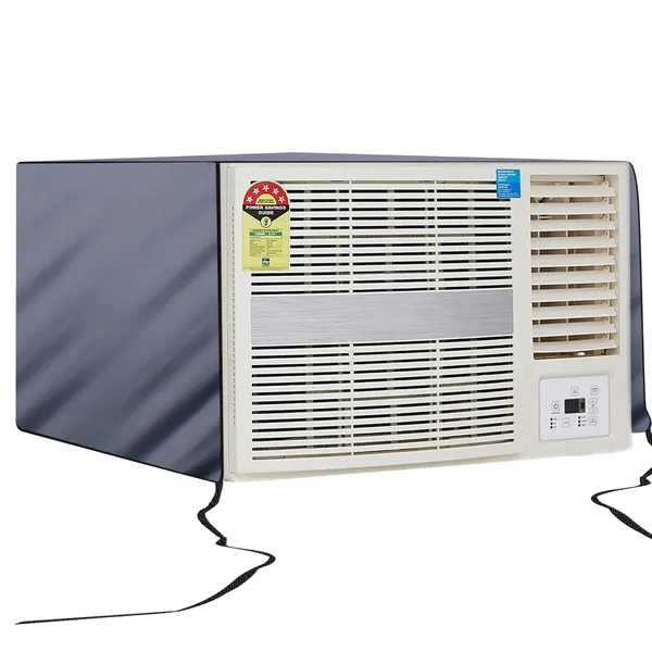 Grey_Plain_Window_AC_Protective_Cover