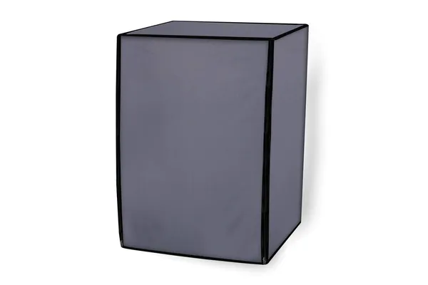 Grey_Plain_Front_Load_Washing_Machine_Cover