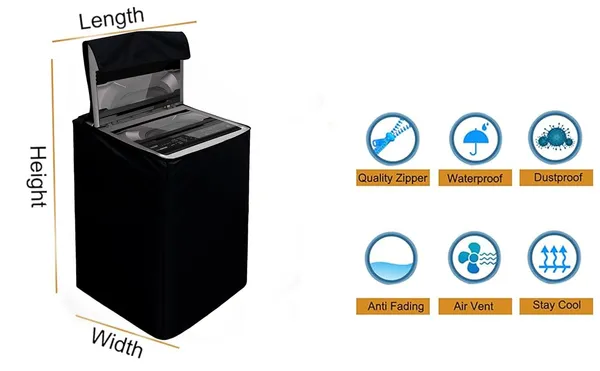 Black_Polyester_Solid_Black_Top_Load_Washing_Machine_Cover