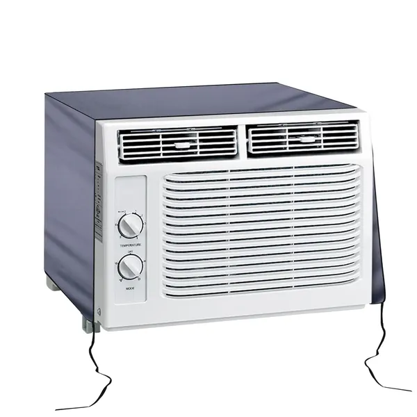 Grey_Plain_Window_AC_Protective_Cover