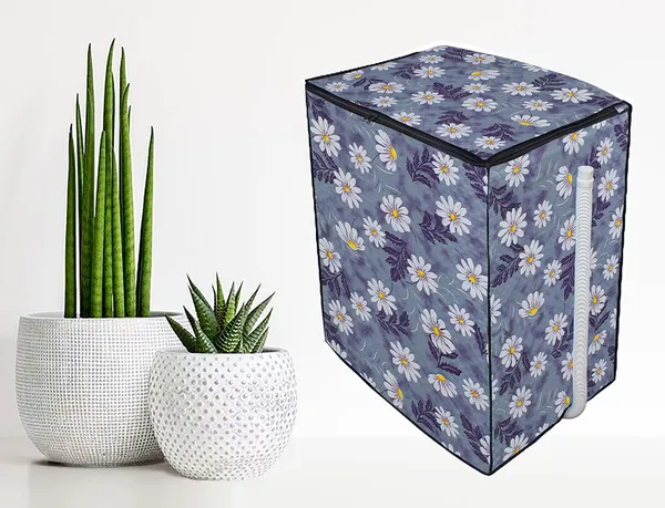 Blue_Floral_Semi-Automatic_Washing_Machine_Cover
