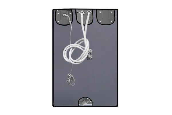 Grey_Plain_Front_Load_Washing_Machine_Cover