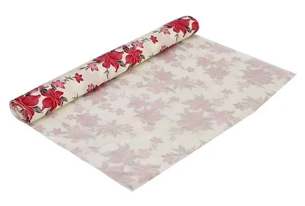White_&_Pink_Floral_Decorative_Shelf_Roll