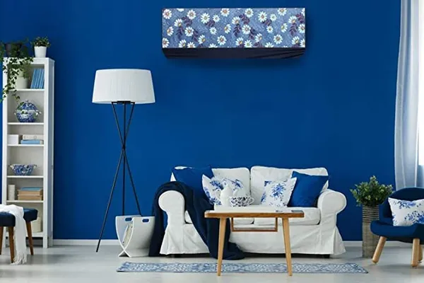Blue_Floral_Split_AC_Indoor_Unit_Cover