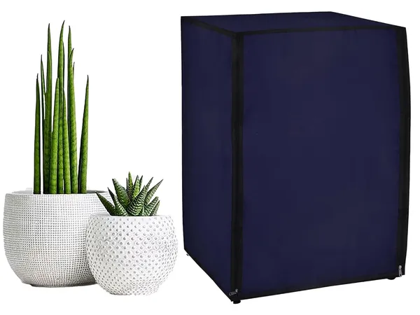 Navy_Blue_Plain_Front_Load_Washing_Machine_Cover