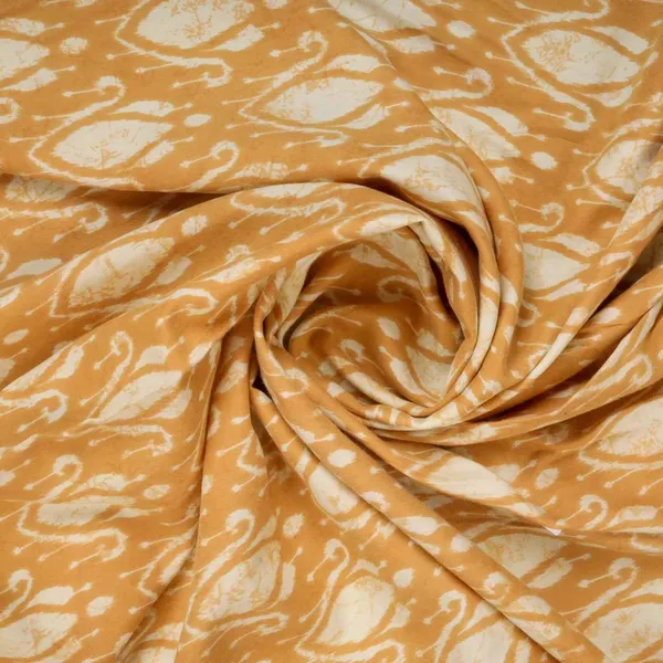 Honey_Yellow_Traditional_Print_Rayon_Fabric_Default_Title