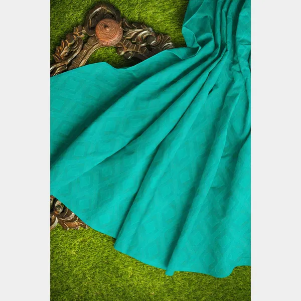 Green_Solid_Cotton_Jacquard_Fabric_Default_Title