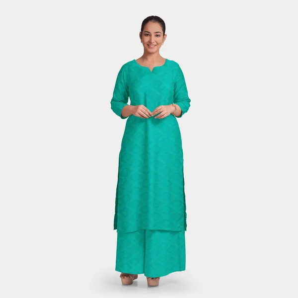 Green_Solid_Cotton_Jacquard_Fabric_Default_Title