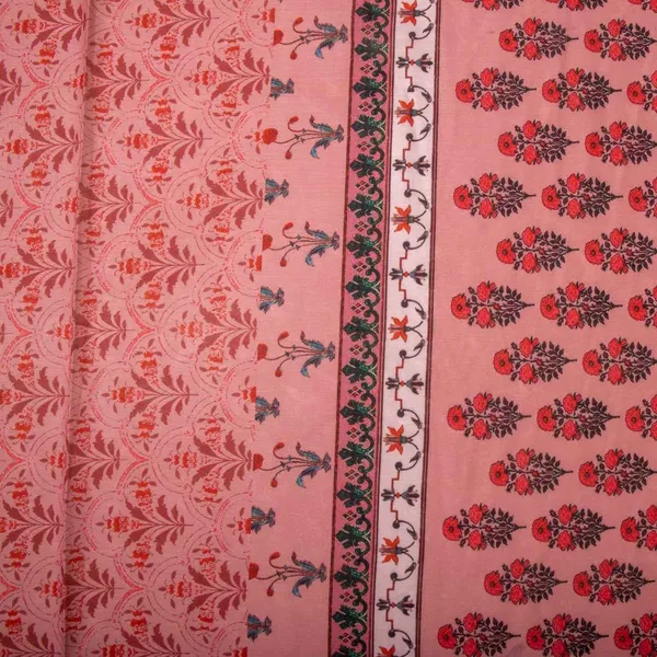 Salmon_Pink_Mughal_Print_Viscose_Voile_Fabric_Default_Title