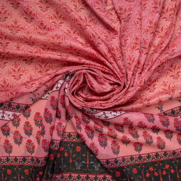 Salmon_Pink_Mughal_Print_Viscose_Voile_Fabric_Default_Title