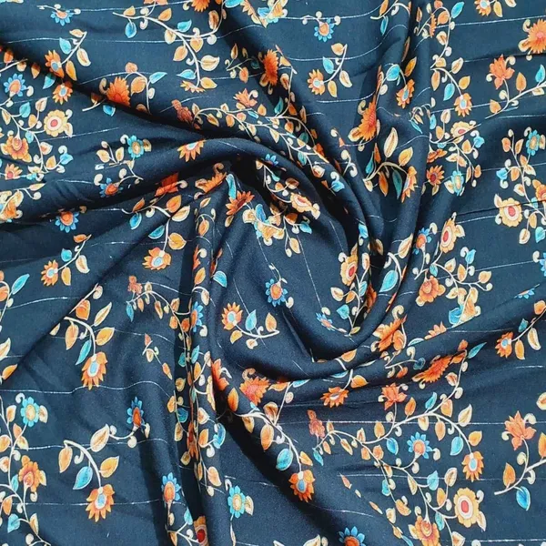 Black_With_Lurex_Floral_Print_Rayon_Fabric_Default_Title