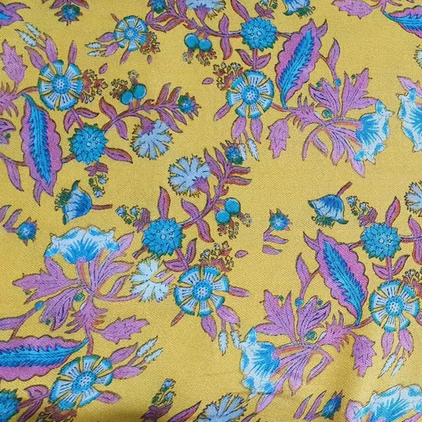 Mustard_Yellow_Floral_Print_Spun_Fabric_Default_Title