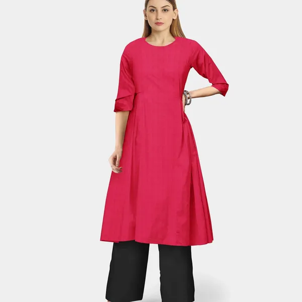 Solid_Red_Color_Plain_Georgette_Fabric_Default_Title