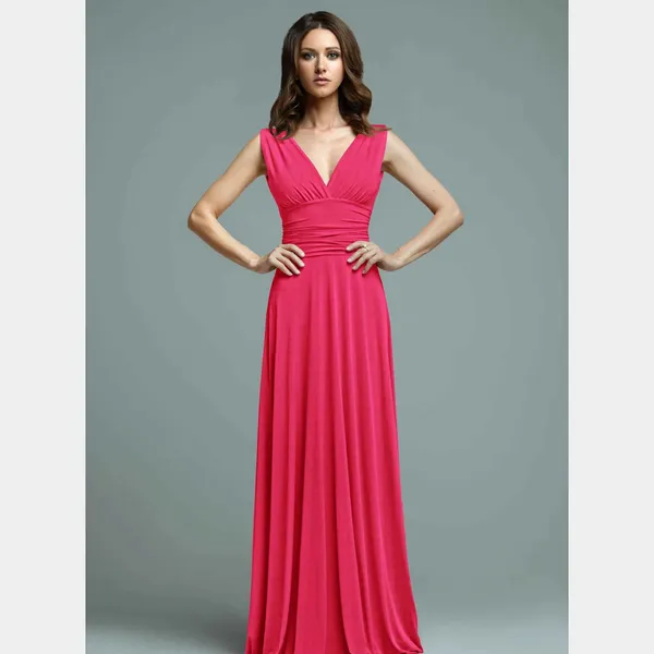 Solid_Red_Color_Plain_Georgette_Fabric_Default_Title