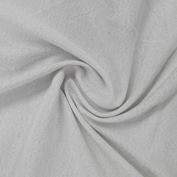 White_Solid_With_Lurex_Solid_Handloom_Fabric_Default_Title