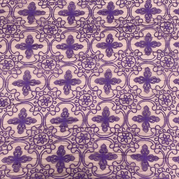 Amethyst_Purple_Floral_Print_Crochet_Fabric_Default_Title