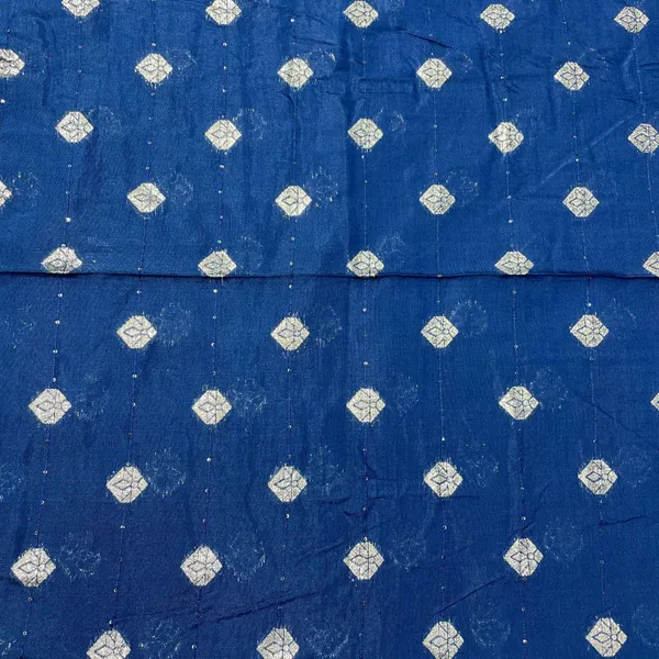 Navy_Blue_Zari_Embroidery_Sequins_Chanderi_Fabric_Default_Title
