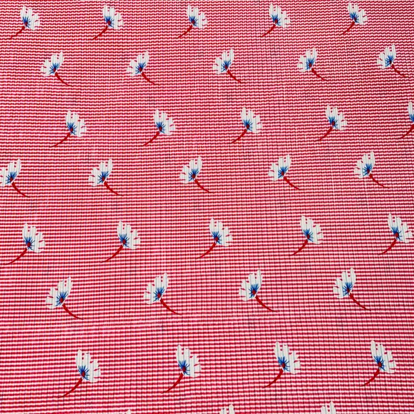 Red_Stripes_Floral_Pleated_Knitted_Satin_Fabric_Default_Title