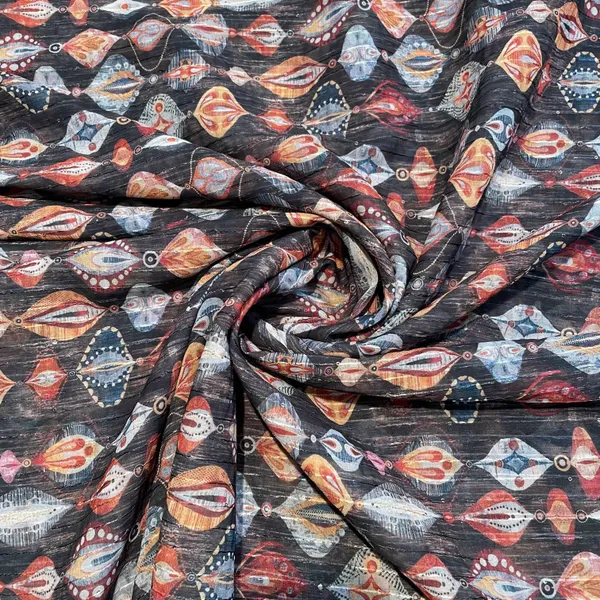 Black_With_Multicolor_Traditional_Sequins_Embroidery_Georgette_Fabric_Default_Title