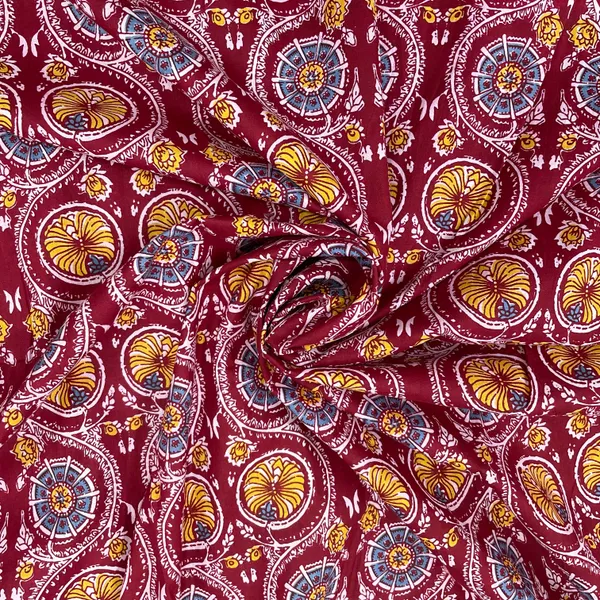 Red_Maroon_Blue_Ajrakh_Print_Cotton_Fabric_Default_Title