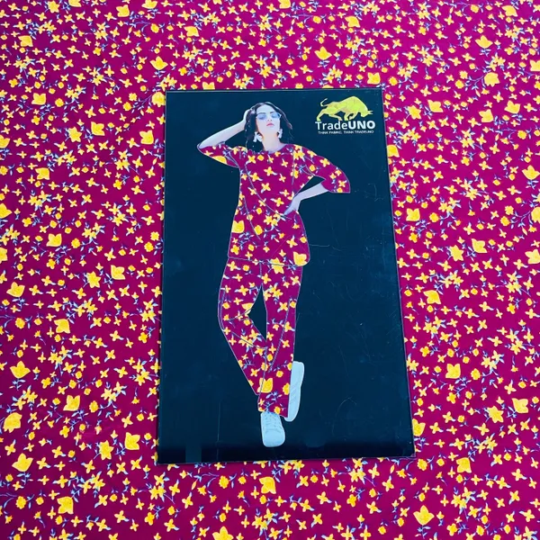 Red_With_Yellow_Floral_Crepe_Fabric_Default_Title