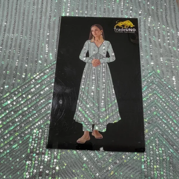 Green_Sequins_Embroidery_Net_Fabric_Default_Title