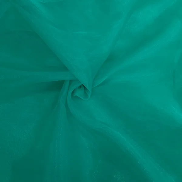 Sea_Green_Solid_Organza_Tissue_Fabric_Default_Title