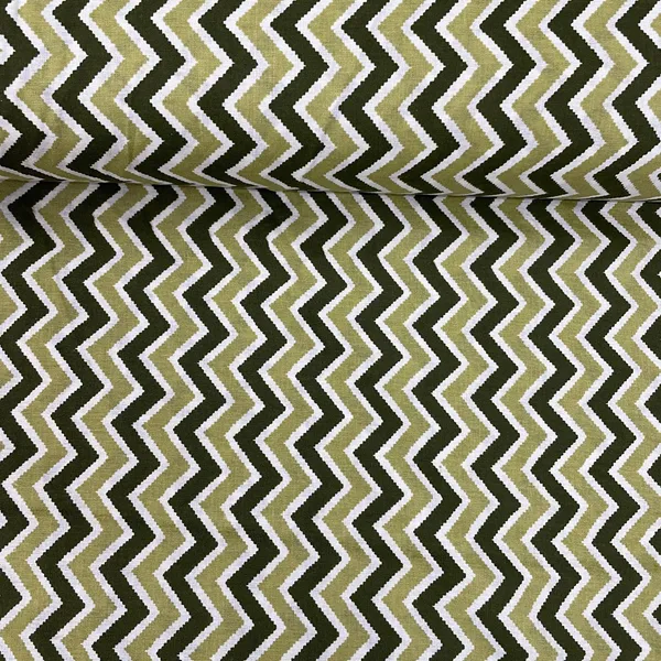 Olive_Green_Chevron_Print_Poplin_Cotton_Fabric_Default_Title