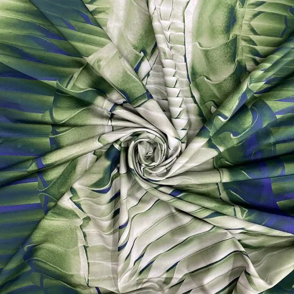 Green_With_White_Stripe_Print_Knit_Lycra_Fabric_Default_Title