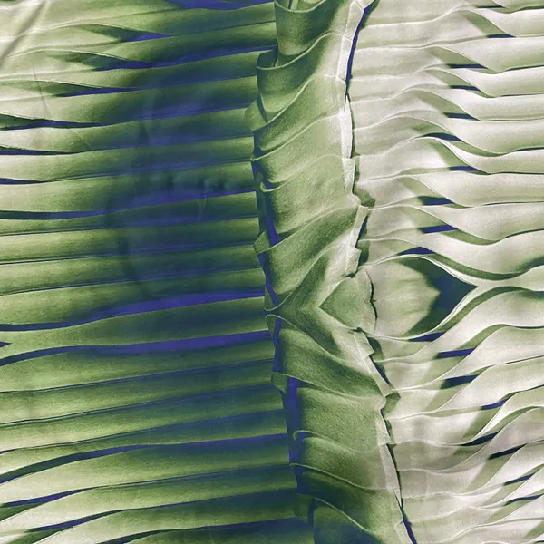 Green_With_White_Stripe_Print_Knit_Lycra_Fabric_Default_Title