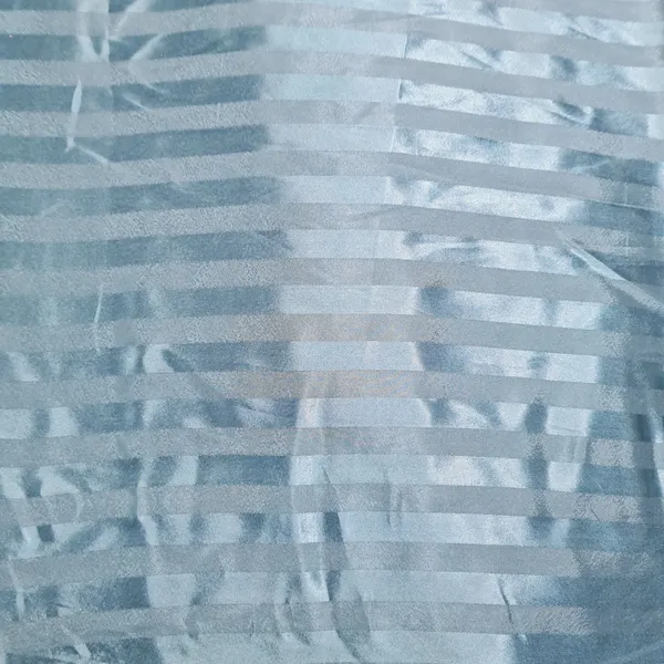 Teal_Green_Stripe_Print_Semi_Satin_Fabric_Default_Title