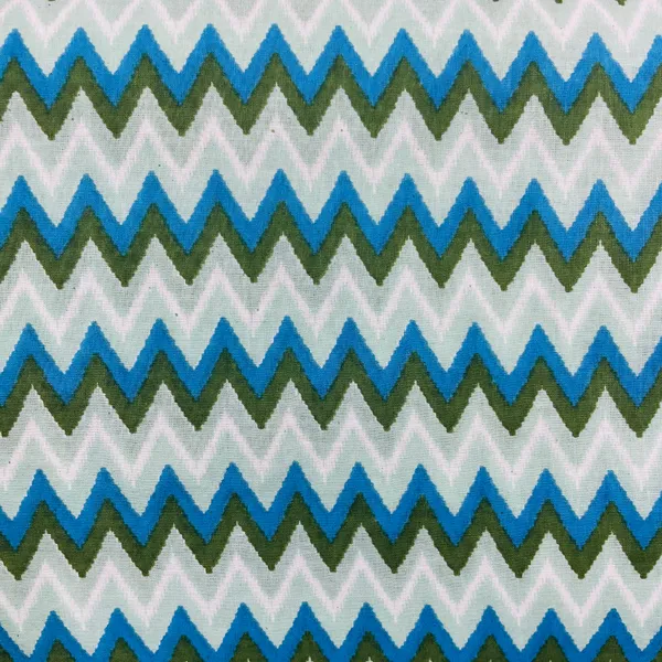 Green_Multicolor_Chevron_Print_Cotton_Fabric_Default_Title