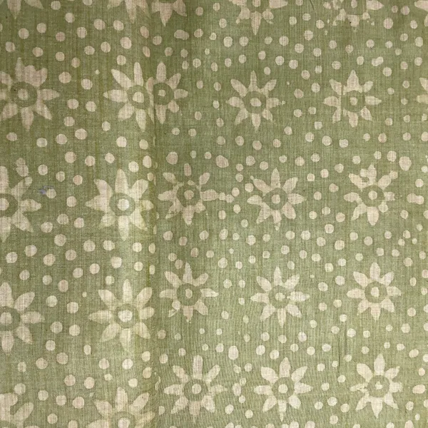 Green_Cream_Batik_Print_Cotton_Dupion_Fabric_Default_Title