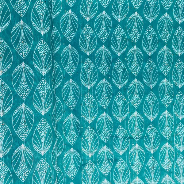 Green_Floral_Sequins_Chanderi_Fabric_Default_Title