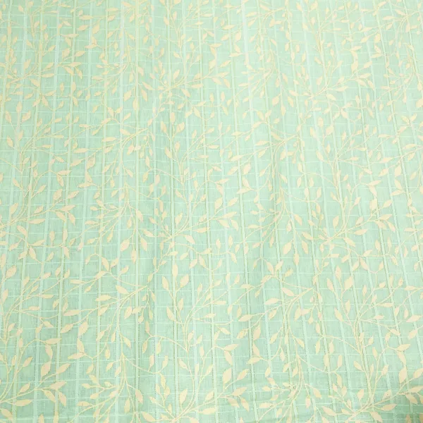 Green_Golden_Floral_With_Lurex_Cotton_Default_Title