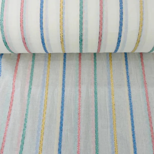 Off_White_Multicolor_Stripe_With_Lurex_Cotton_Default_Title