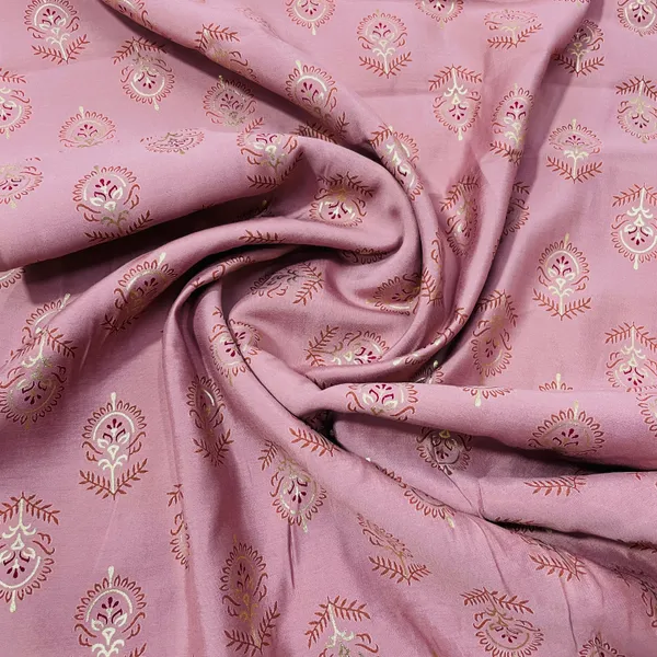 Peach_Pink_Floral_Foil_Print_Chanderi_Silk_Fabric_Kd_12073_Default_Title