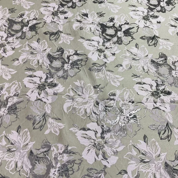 Light_Brown_Pink_Floral_Brocade_Jacquard_Fabric_Default_Title