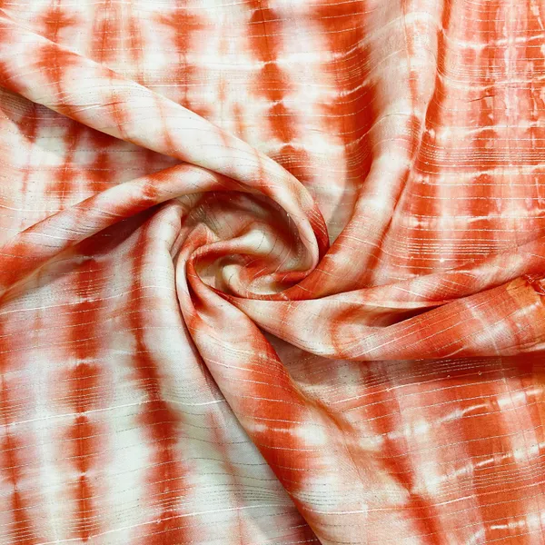Exclusive_Orange_Yellow_Shibori_With_Lurex_Silk_Fabric_Default_Title