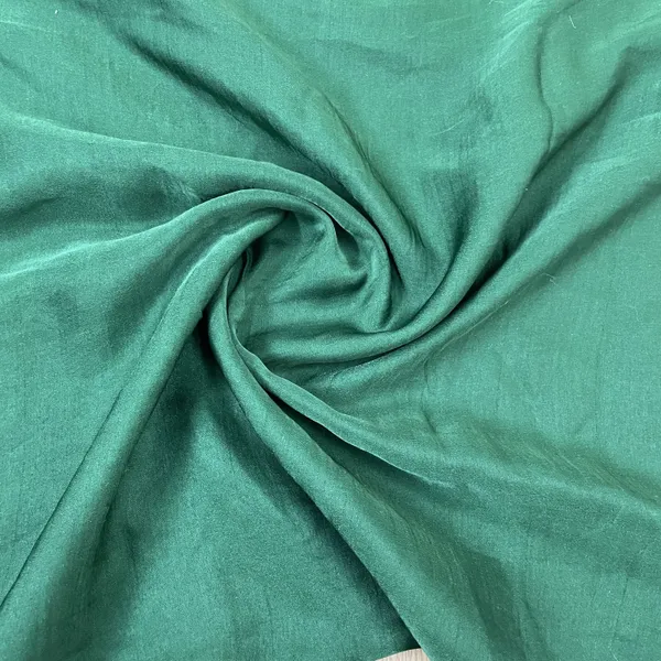 Premium_Forest_Green_Solid_Bemberg_Silk_Fabric_Default_Title